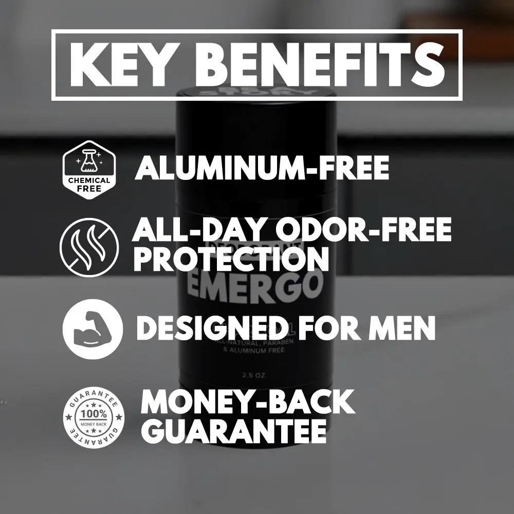 Benefits of aluminum free deodorant for men