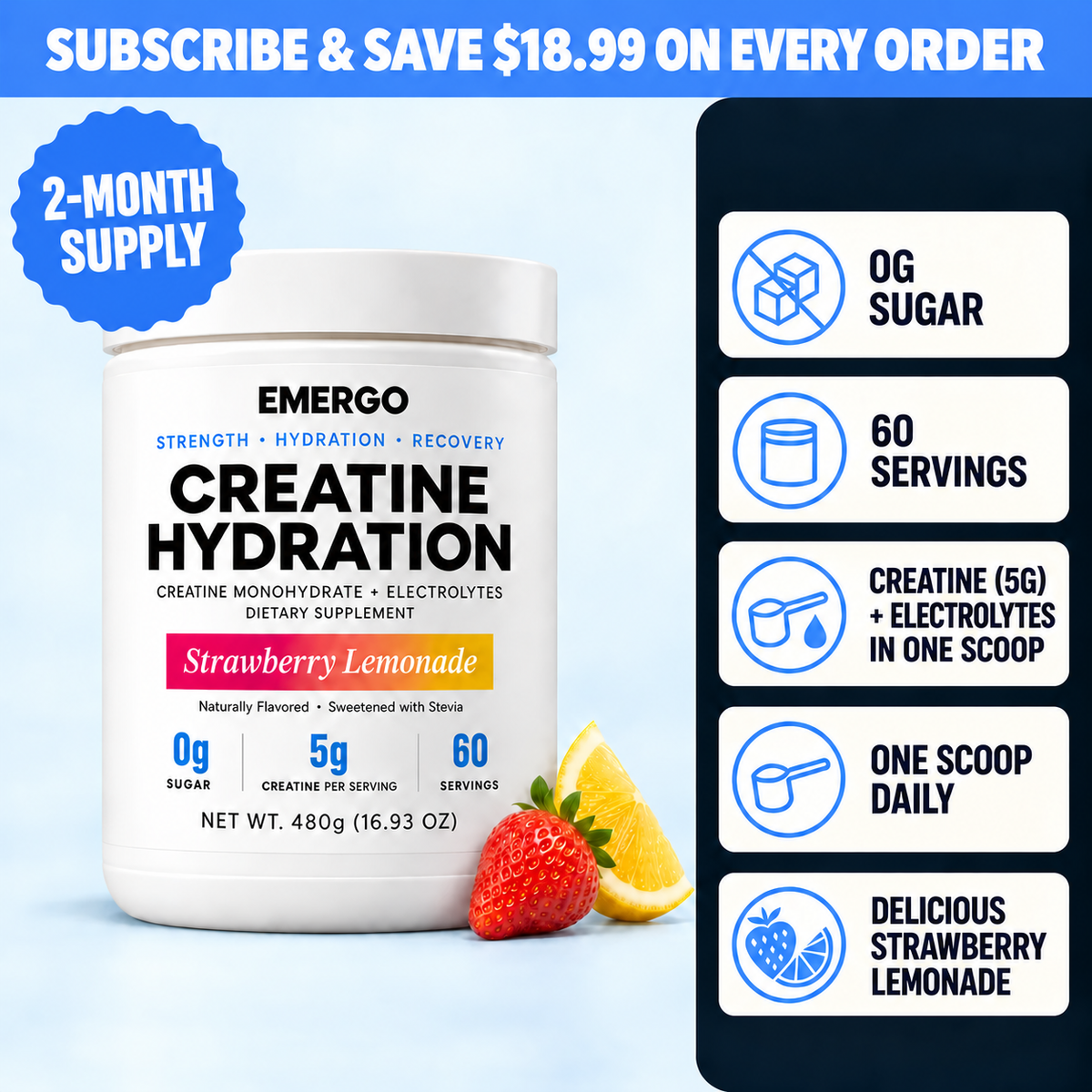 Creatine Hydration