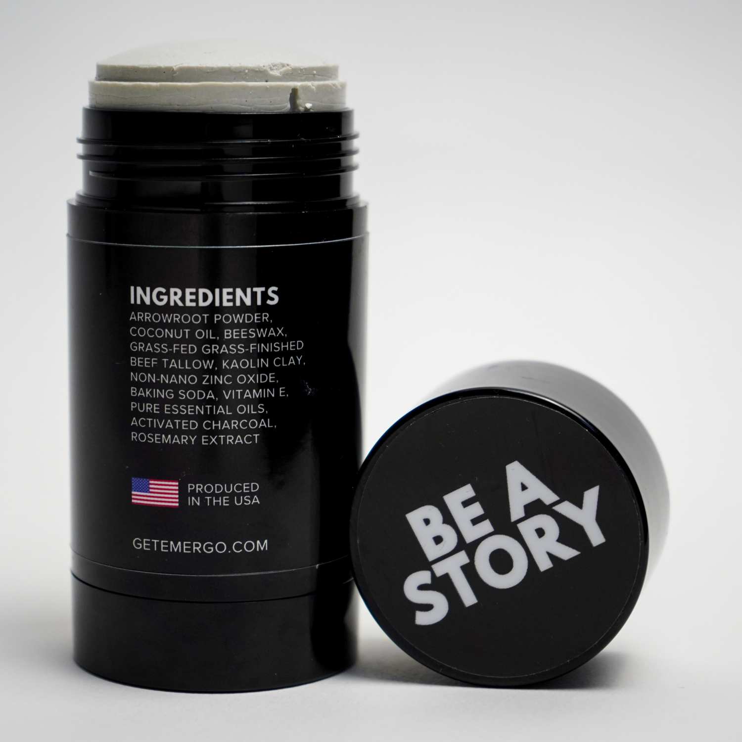 Deodorant for athletes ingredients open lid