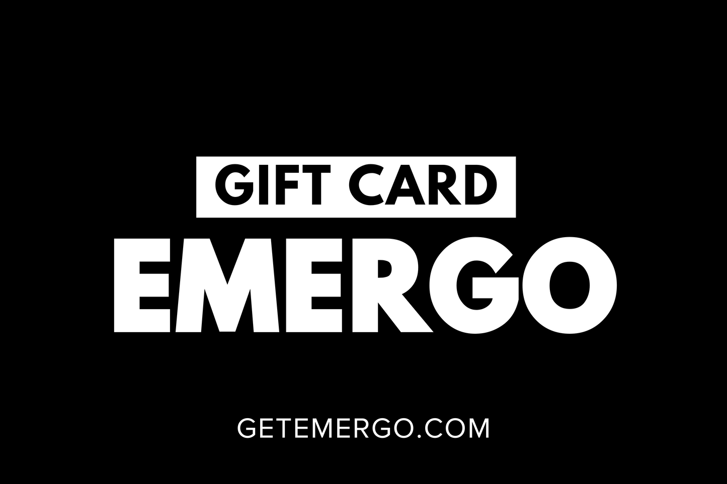 Emergo gift card