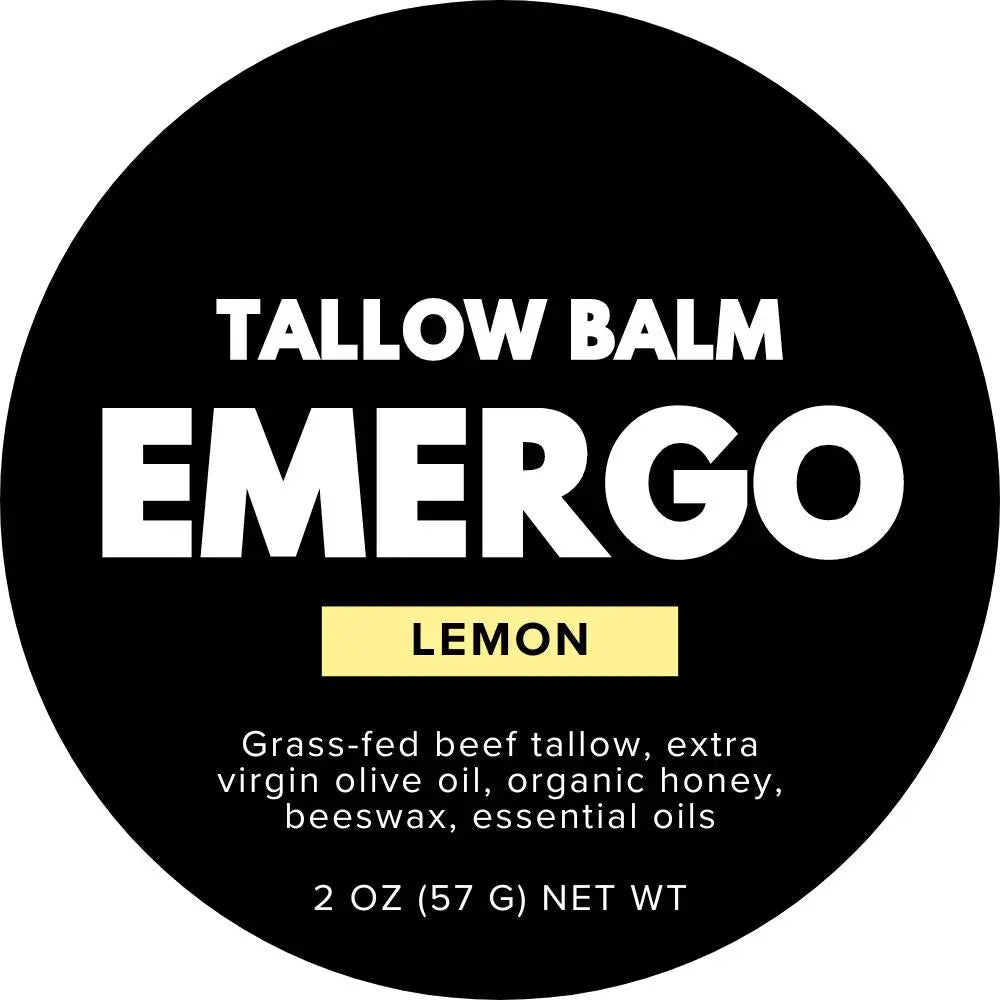 tallow balm lemon